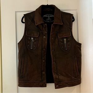 NWOT Genuine Leather Biker Jacket UNISEX